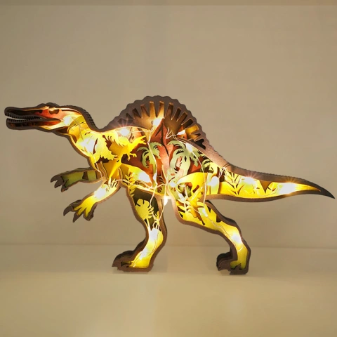 HOT SALE🔥 - Spinosaurus Wooden Carving Gift